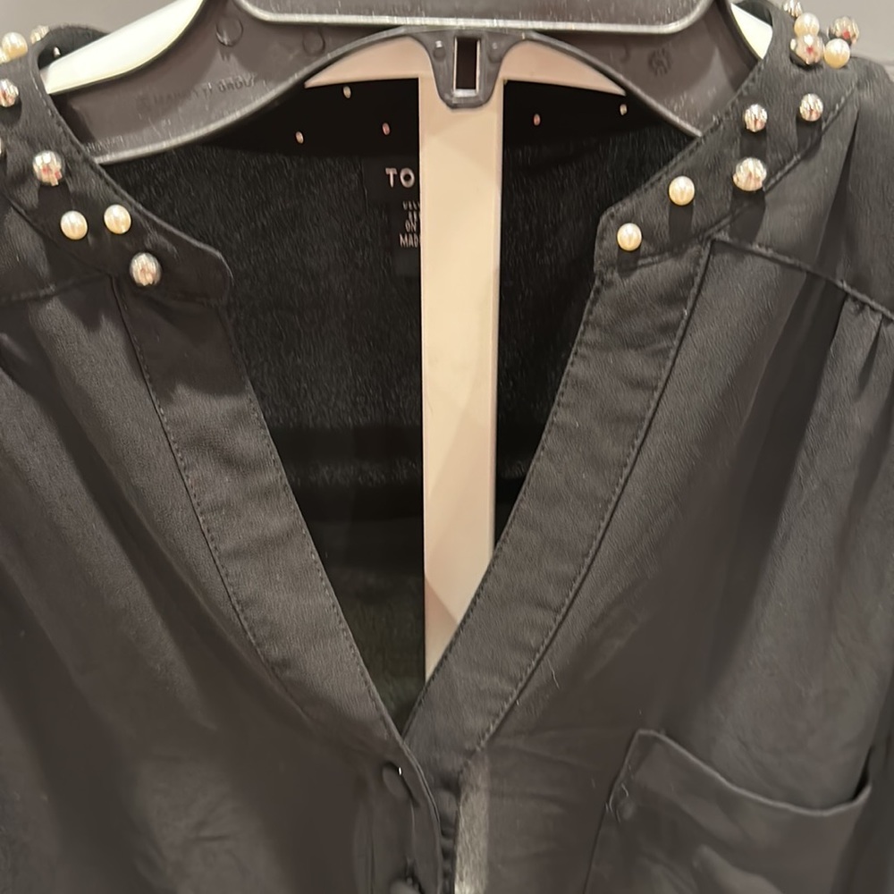 Torrid Sheer Blouse - Picture 3 of 10